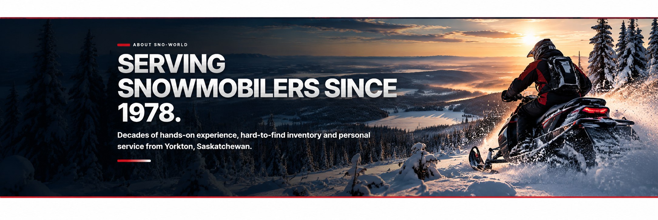 Serving Snowmobilers Since 1978 - Sno-World